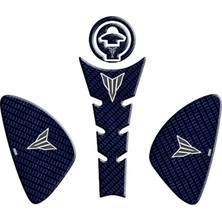 Gogomoto Yamaha MT25 2014 - 2019 Uyumlu Tank Pad Set 007