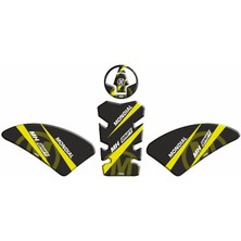 Gogomoto Mondial Mh Drift L 125 2019 - 2023 Uyumlu Tank Pad 004