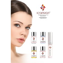 İbms Iconsign Kirpik ve Kaş Lifting Seti, Kirpik Perması, Lash Lift Full Set ve Kaş Şekillendirici,sabitleyici Wax