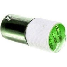 Emas LED220Y Aksesuar 100-230V Ac Yeşil BA9S Duylu LED Ampül