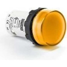 Emas MBSD220S MB Serisi Plastik Led'li 230V Ac Sarı 22 mm Sinyal
