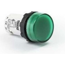 Emas MBSD220Y MB Serisi Plastik Led'li 230V Ac Yeşil 22 mm Sinyal
