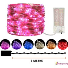 Starlightning Pembe Peri Led Çok Amaçlı Dekoratif Aydınlatma - 5 Metre