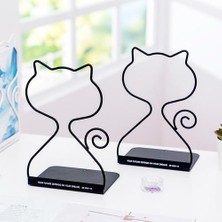SLD 2 Adet / Çift Metal Kitap Tutucu Masaüstü Bookends Masası Organizatör Standı Raf Ofis Okul Kırtasiye | (Yurt Dışından)
