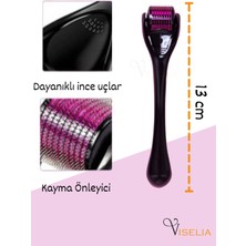 Viselia Dermaroller Titanyum 540 Iğneli 1.0 mm