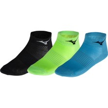 Training Mid 3p Unisex Çorap Siyahyeşilmavi