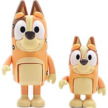 Hot Shopping 12'li Bluey Friends Collie Oyuncak Seti - Renkli (Yurt Dışından)