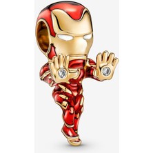 Nocce Gümüş Marvel The Avengers Iron Man Charm