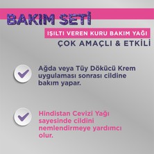 Sesu Tüy Dökücü Krem & Kuru Bakım Yağı Premium Bakım Seti