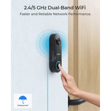 Reolink Kapı Zili Kamerası, Akıllı Wifi Görüntülü Kapı Zili