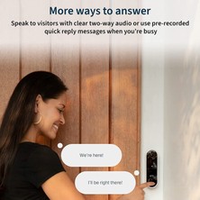 Arlo Essential Telsiz Görüntülü Kapı Zili - Hd Video