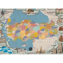 Gürbüz Yayınları Türkiye Siyasi Puzzle 1000 Parça