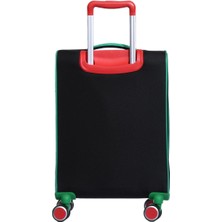 Benetton 14BNT2100-03-S Trolley 50 Cm Siyah Kabin Boy Valiz