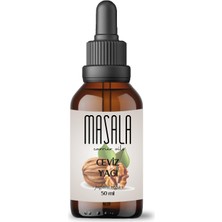 Masala Ceviz Yağı 50 Ml. - Soğuk Pres (Walnut Carrier Oil)