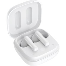 Qcy T13 ANC 4 Mikrofon Bluetooth 5.3 Kablosuz Kulaklık Beyaz Aktif Gürültü Engelleme