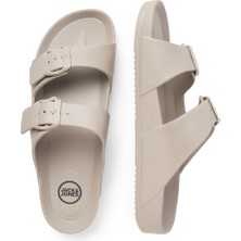 Jack & Jones Croxton Moulded Erkek Bej Günlük Sandalet 12204004-Plaza Taupe