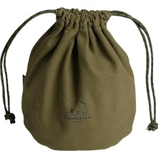 Comely Tuval Drawstring Torba Tencere Taşıyıcı Organizatör Taşınabilir Dayanıklı Kamp Çantası Yeşil Küçük (Yurt Dışından)