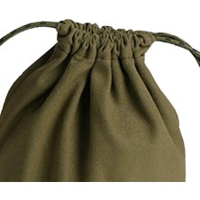 Comely Tuval Drawstring Torba Tencere Taşıyıcı Organizatör Taşınabilir Dayanıklı Kamp Çantası Yeşil Küçük (Yurt Dışından)