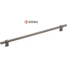 System 640MM Bbn Antrasit Renk Kulp Füme 1 Adet SY8990 0640 Bbn-Bbn