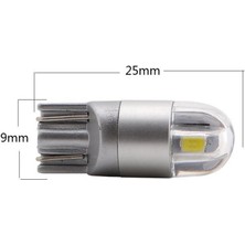 Comely 2 Parça Evrensel Araba 12 V T10 3030 2smd LED Işık Lambası Ampul Buz Mavisi (Yurt Dışından)