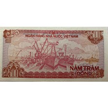 Emir Collection Viet Nam 500 Dong Yabancı Kağıt Para Çil (Unc) Koleksiyon Para