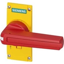 Siemens 3KD9301 2 3kd Tipi Sigortasız Yük Kesici Aksesuarları Tahrik Kolu Standart Tip Sarı Kırmızı Boy