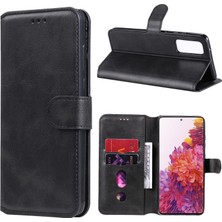 Cool-M Cüzdan + Stand Classic Style Flip Deri Telefon Kılıfı Samsung Galaxy S20 Fe 4G/5G/2022/S20 Lite (Yurt Dışından)