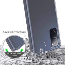 Cool-M Samsung Galaxy S20 Fe 4G/5G/S20 LITE/S20 Fe 2022 Çizgi Anti-Çizelge Absorpsiyonu Kristal Berraklığında Akrilik + Tpu Hibrid (Yurt Dışından)