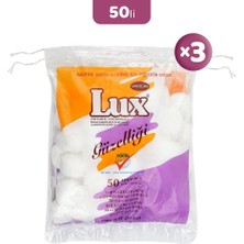 Lux Top Makyaj Pamuğu 50'li x 3
