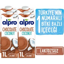 Alpro Çikolata Hindistan Cevizi Içeceği 4x1 Lt