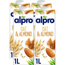 Alpro Yulaf & Badem Içeceği 4x1 Lt