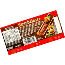 Nussbeisser Bütün Fındıklı Sütlü Çikolata 100 gr Ithal