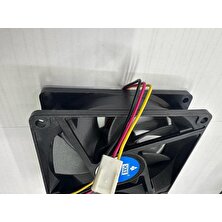 Keepro 12 Volt 9 cm 3 Pinli Fan 9X9X2.5 cm 3 Pin Kasa Fanı 9 cm 3 Pin Fan