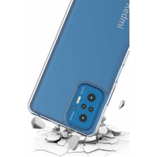 Heptek İletişim Xiaomi Redmi Note 10 Pro Kılıf Kamera Çıkıntılı Şeffaf Darbe Emici Sert Silikon Kapak (Coss)