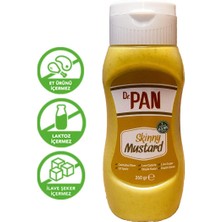 Dr. Pan Skinny Mustard Şeker Ilavesiz Enerjisi %70 Azaltılmış Düşük Kalorili Hardal Sos 260 gr