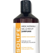 Solife Ardıç Katranlı Saç ve Vücüt Şampuanı 250 ml