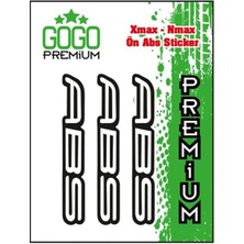 Gogomoto Ön Abs Üçlü Damlasız Sticker