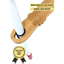 K&G Foot Rest Mama Sandalyesi Ayak Koyma Desteği Pilsan Elegans, Pratik, Kanz, Piccolo, E Bebek Tako, Vib Time