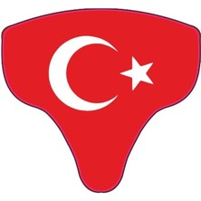 Gogomoto Türk Bayrağı Mondial Mh Drift 2011 - 2020 Uyumlu Siperlik Sticker