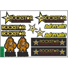 Gogomoto A5 Sticker 018 Tek Paket Çoklu Sticker