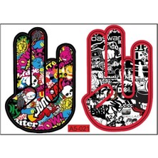 Gogomoto A5 Sticker 031 Tek Paket Çoklu Sticker