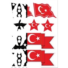 Gogomoto A5 Sticker 069 Tek Paket Çoklu Sticker