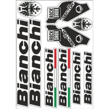Gogomoto Bianchi 003 Bisiklet Sticker