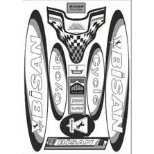 Gogomoto Bisan 003 Bisiklet Sticker