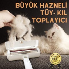 K&G Foot Rest Yeni Tasarım Hazneli Kedi Köpek Tüy Temizleyici Kıl Toz Toplayıcı