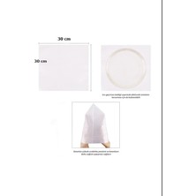 Senal Ticaret 30 cm x 30 cm Köpük Torba Tabak Koruma Kırılacak Eşya Koruma