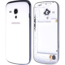 Samsung Galaxy S7560 S7562 Uyumlu Kasa Kapak Beyaz