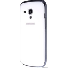 Samsung Galaxy S7560 S7562 Uyumlu Kasa Kapak Beyaz