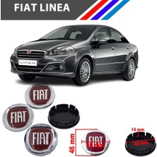 Otozet - Fiat Linea Jant Kapağı Göbeği Dörtlü Takım 735448759