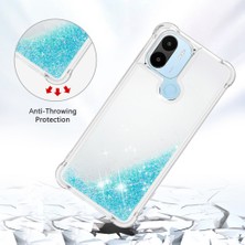 Lr Joyful Xiaomi Redmi A1 4g / A1+ 4g Yb Quicksand Serisi-1 Sıvı Yüzen Glitter Pulins Tpu Telefon Kılıfı (Yurt Dışından)